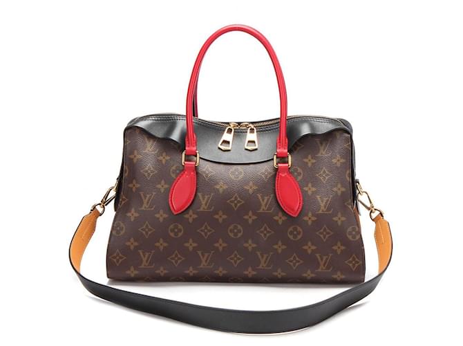 Louis Vuitton Sac Monogram Tuileries Toile Marron