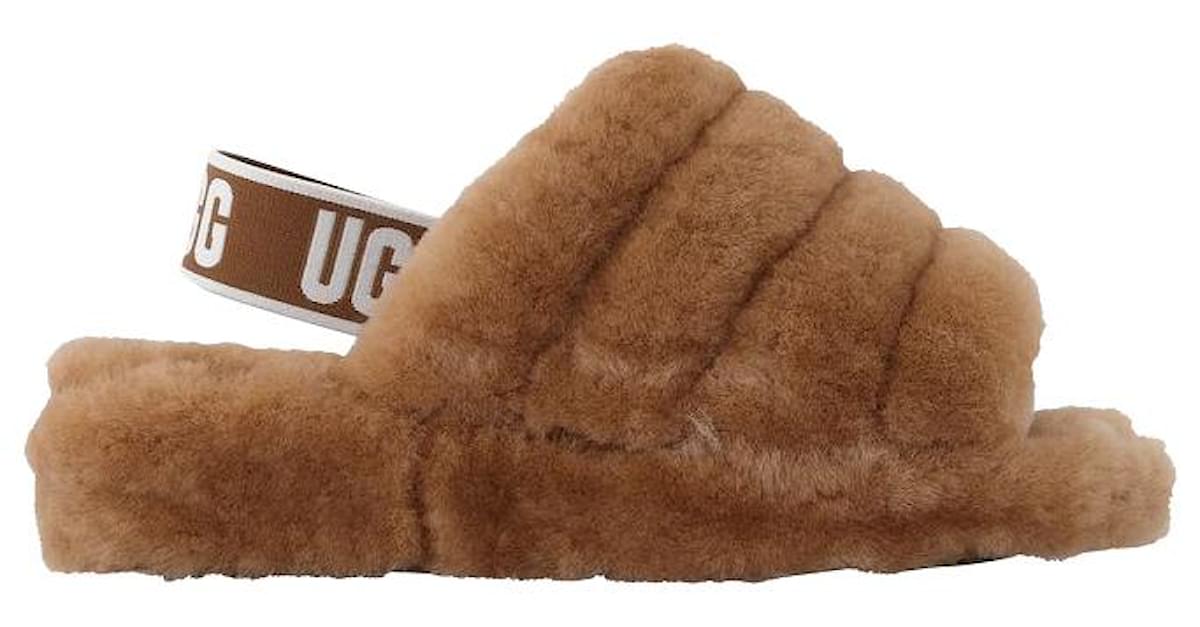 claquette fourrure ugg