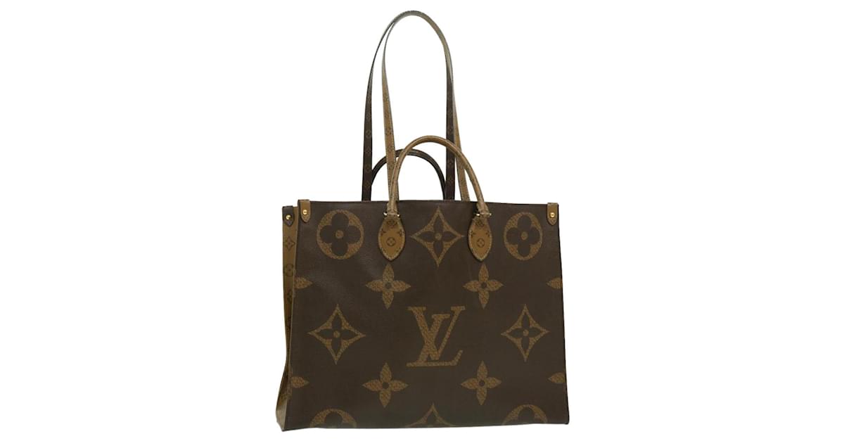 Louis Vuitton Monogram Reverse On The Go GM - Totes, Handbags