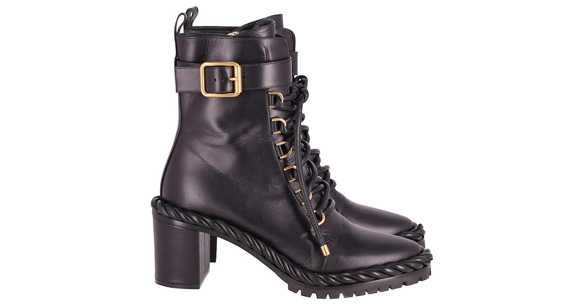 valentino rope combat boots