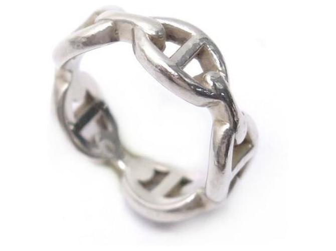 Hermès BAGUE HERMES CHAINE D'ANCRE ENCHAINEE PETIT MODELE H109507B00048