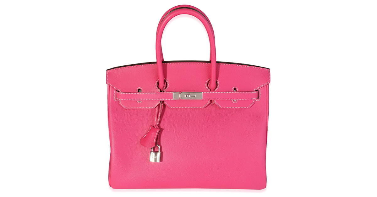 HERMES Epsom Birkin 35 Rose Tyrien 323720