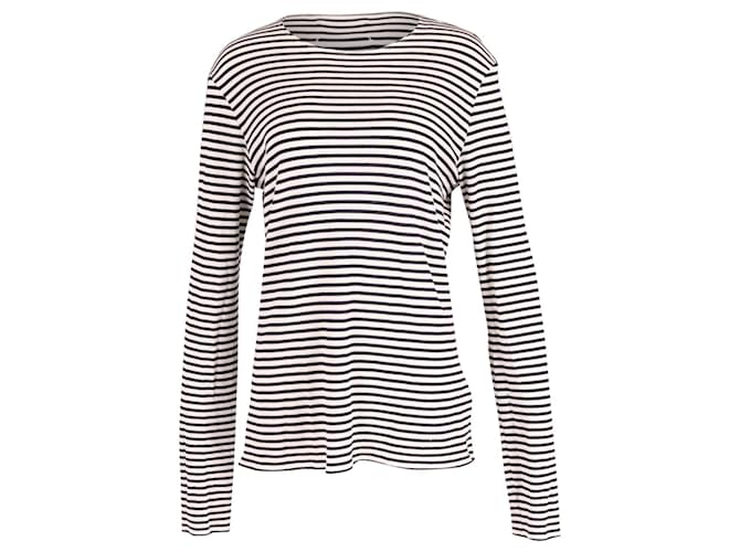 Maison Martin Margiela Maison Margiela Striped Sweater in Navy