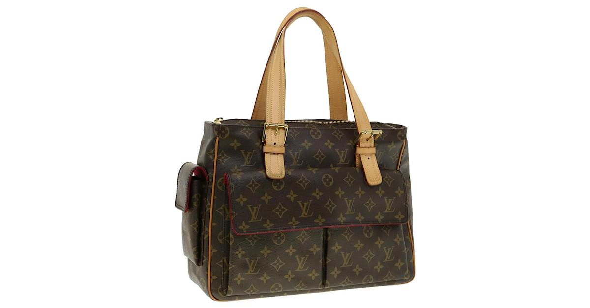 注目の ハンドバッグ モノグラム ミュルティプリ・シテ M51162 ルイヴィトン Vuitton Louis USED品・保管品 MB1004  レ