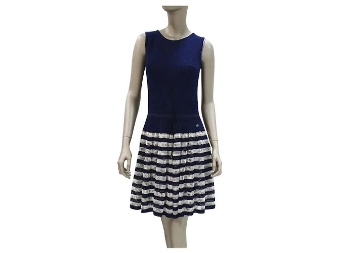 Robe Décontractée Maison Jules - Bleu Marine, Bordure Contrastante, Taille XS, Neuf Avec étiquettes