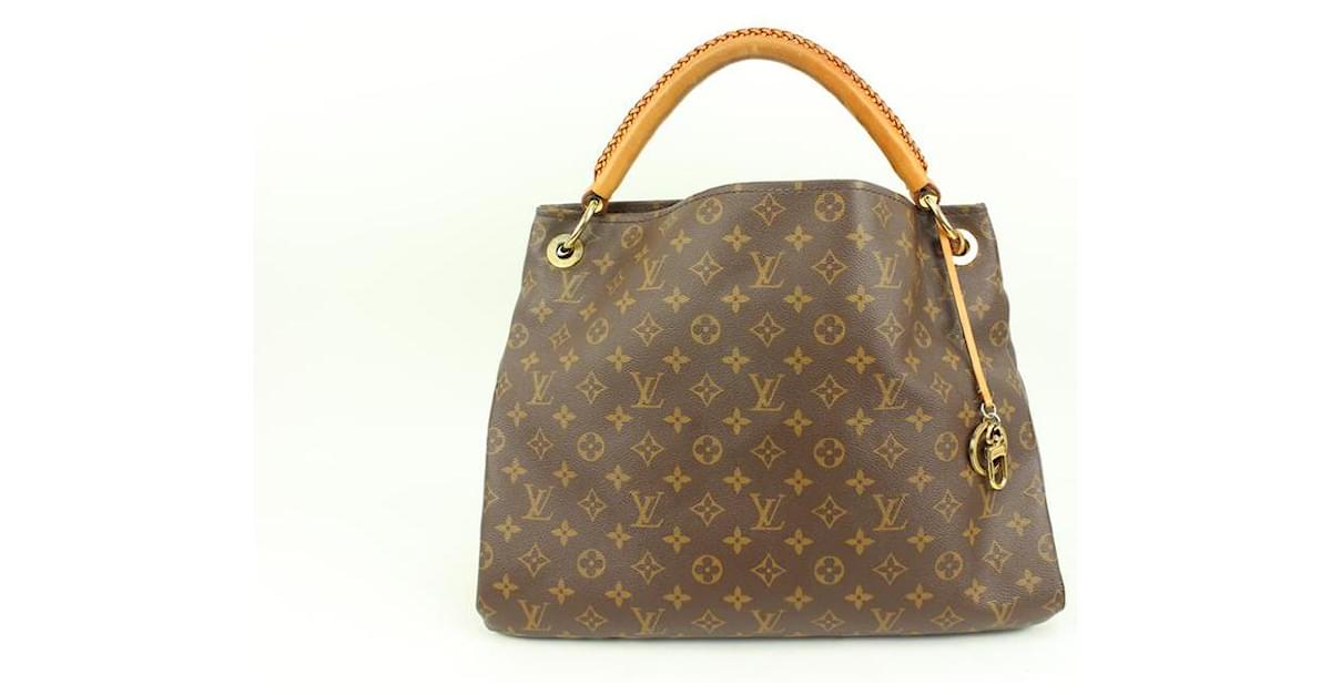 Louis Vuitton Monogram Artsy MM Hobo with Braided Handle Leather ref.616785  - Joli Closet