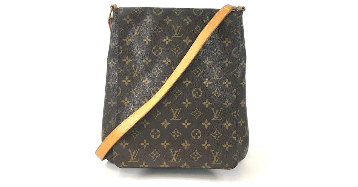 Louis Vuitton Neverfull MM Bags Brown Leather ref.618515 - Joli Closet