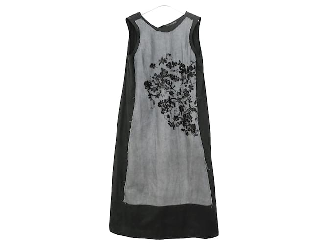 dries van noten beaded dress Dries Van Noten - Women - Embroidered Mini Dress - Light Grey