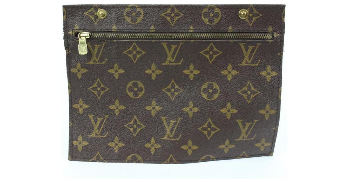 Louis Vuitton Monogram Randonnee Insert Pochette Clutch Pouch 46lk33