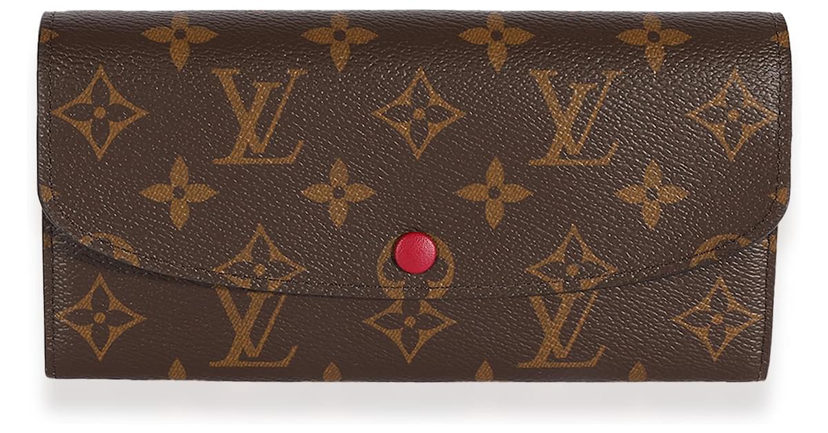 Louis Vuitton - Emilie Wallet - Monogram - Fuchsia - Women - Luxury