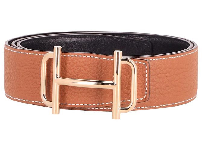Hermès Hermes Royal Buckle and Reversible Belt in Black  display picture 1