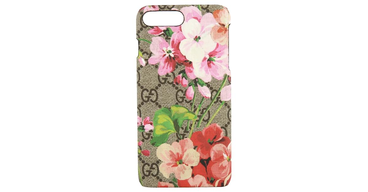 Gucci GG Supreme Floral iPhone 7 Case colors Cloth Joli Closet