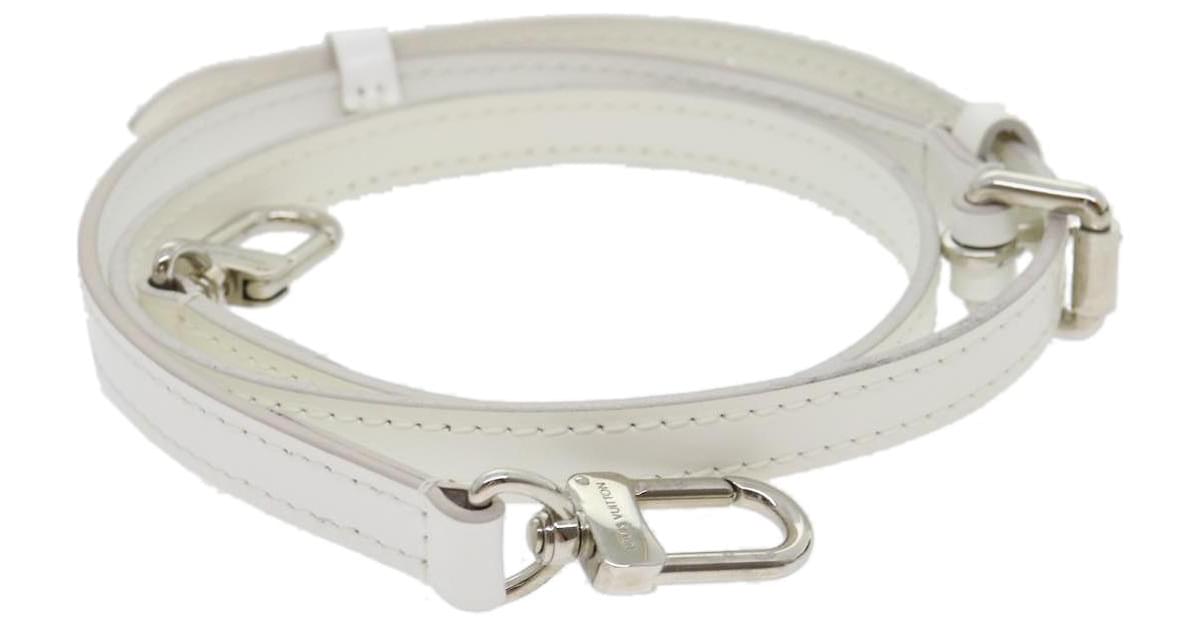 Louis Vuitton White Epi Leather Shoulder Strap Bandouliere 3LU0224 –  Bagriculture
