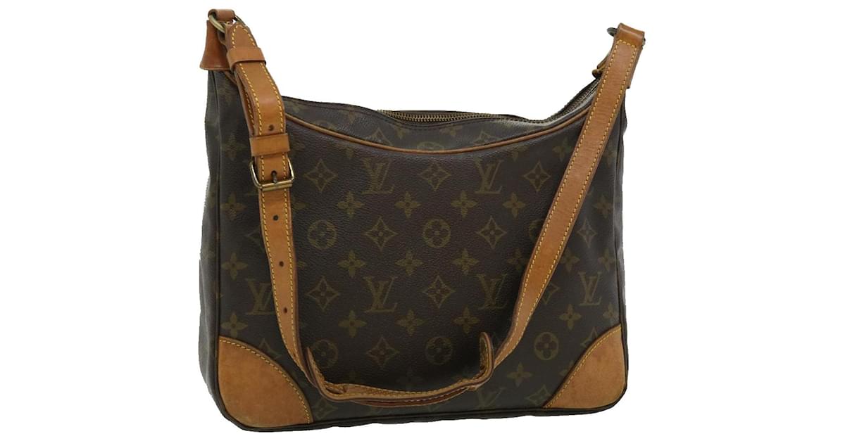 Louis Vuitton Monogram Boulogne 30 Shoulder Bag M51265 LV Auth fm1475 Cloth  ref.580033 - Joli Closet