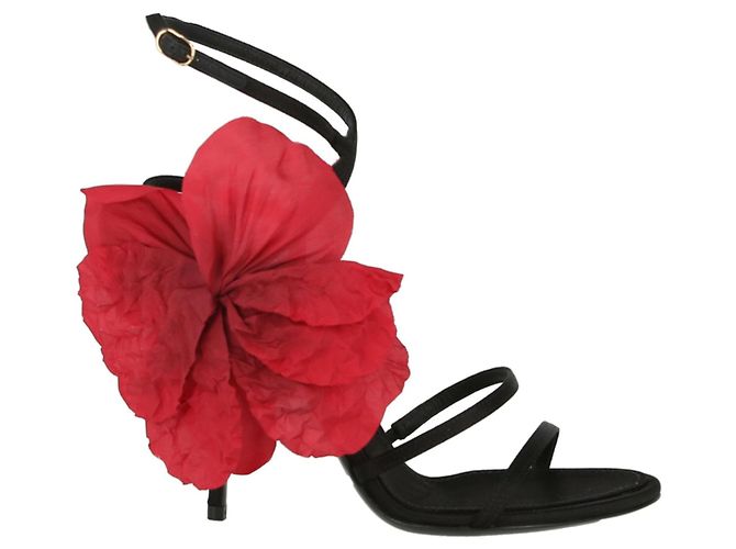 Escarpins Dolce & Gabbana Daim Rouge - Pointure 37, Talons Aiguilles, Occasion