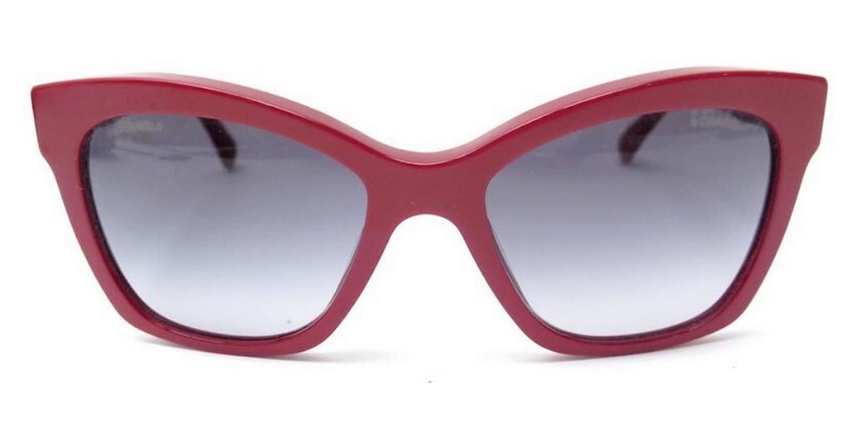 CHANEL Red Sunglasses for Women for sale