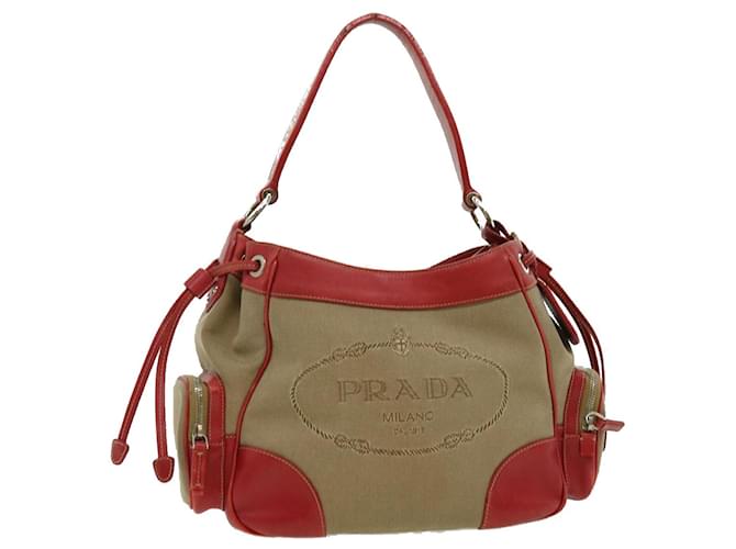 Leather Shoulder Bag Tasche Prada Rot PRADA Shoulder Bag