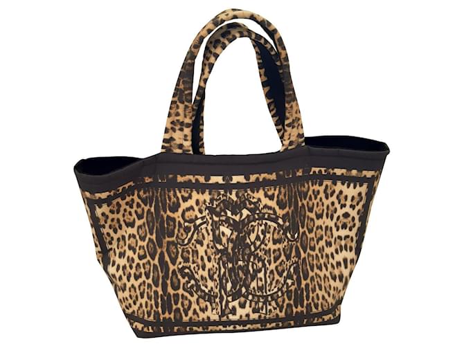 Roberto Cavalli Beachwear Black Leopard print Cotton