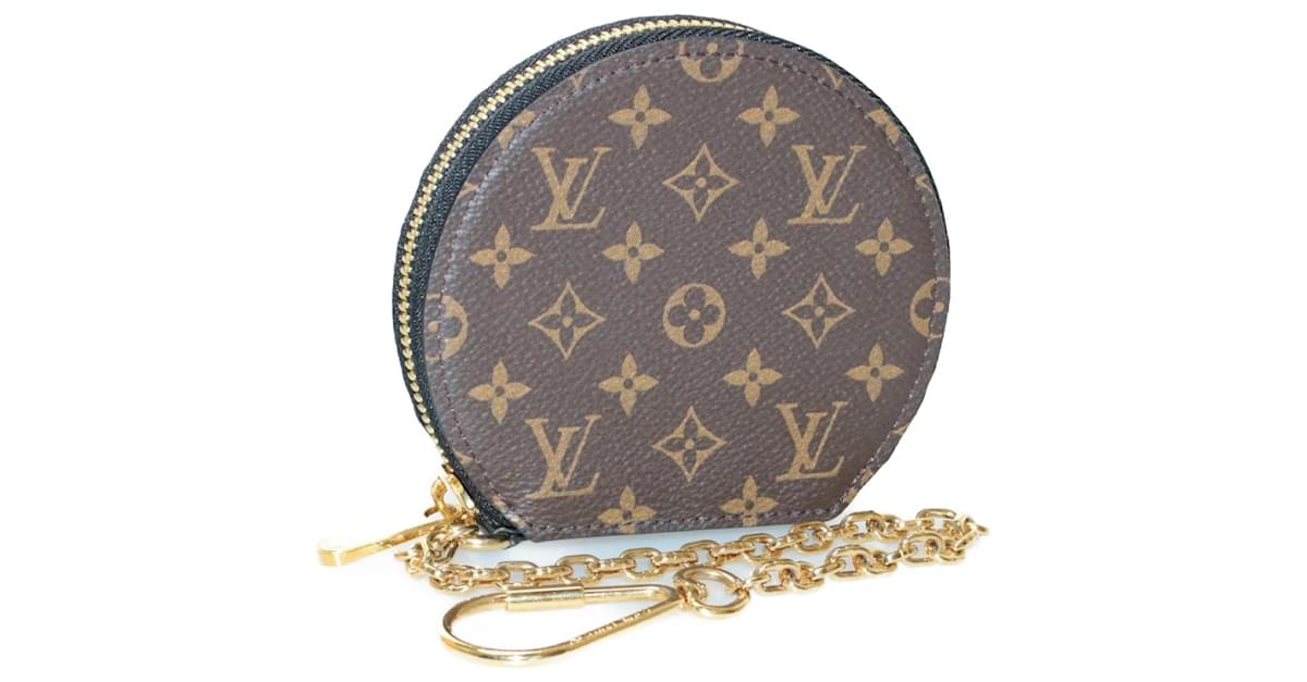 Louis Vuitton Monogram Round Coin Holder or Charm and NF Monogram Pouch  Pivoine Bundle - A World Of Goods For You, LLC
