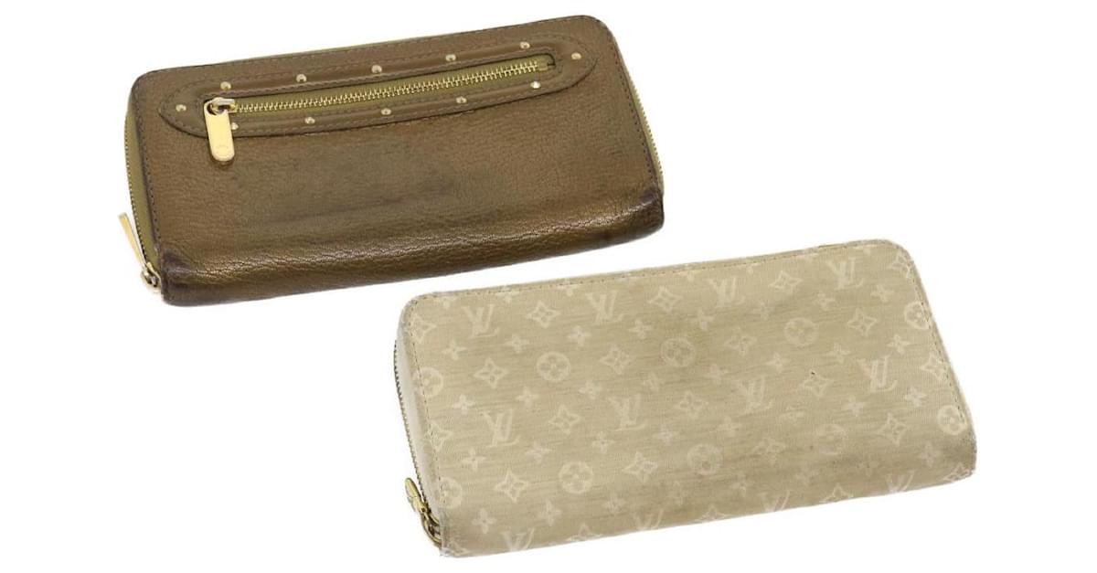 Purses, Wallets, Cases Louis Vuitton Louis Vuitton Monogram Multicolor Zippy Wallet Black M60050 LV Auth 50016a