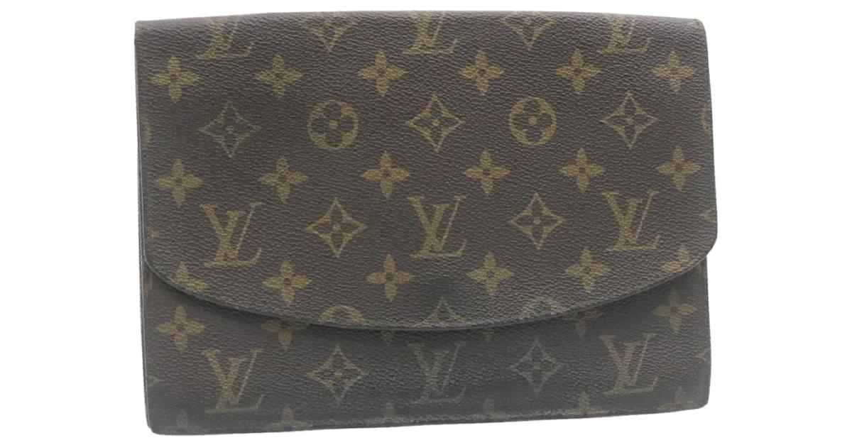 LOUIS VUITTON Monogram Orsay Clutch Bag M51790 LV Auth jk1928