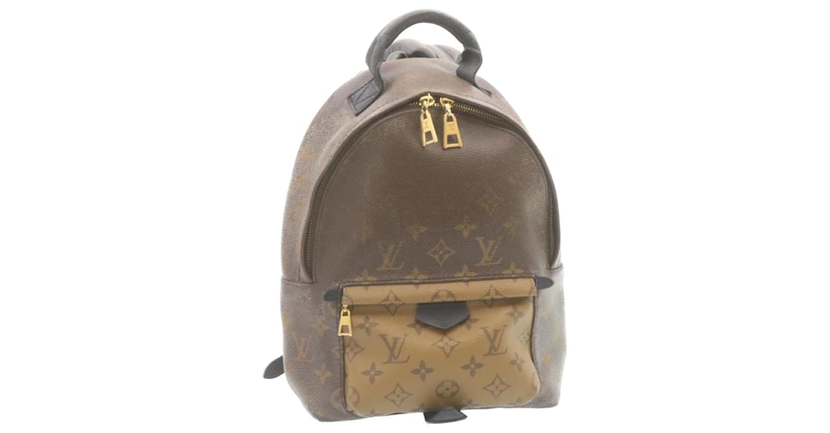 Louis Vuitton Monogram Reverse Canvas Mini Palm Springs Backpack Bag -  Yoogi's Closet