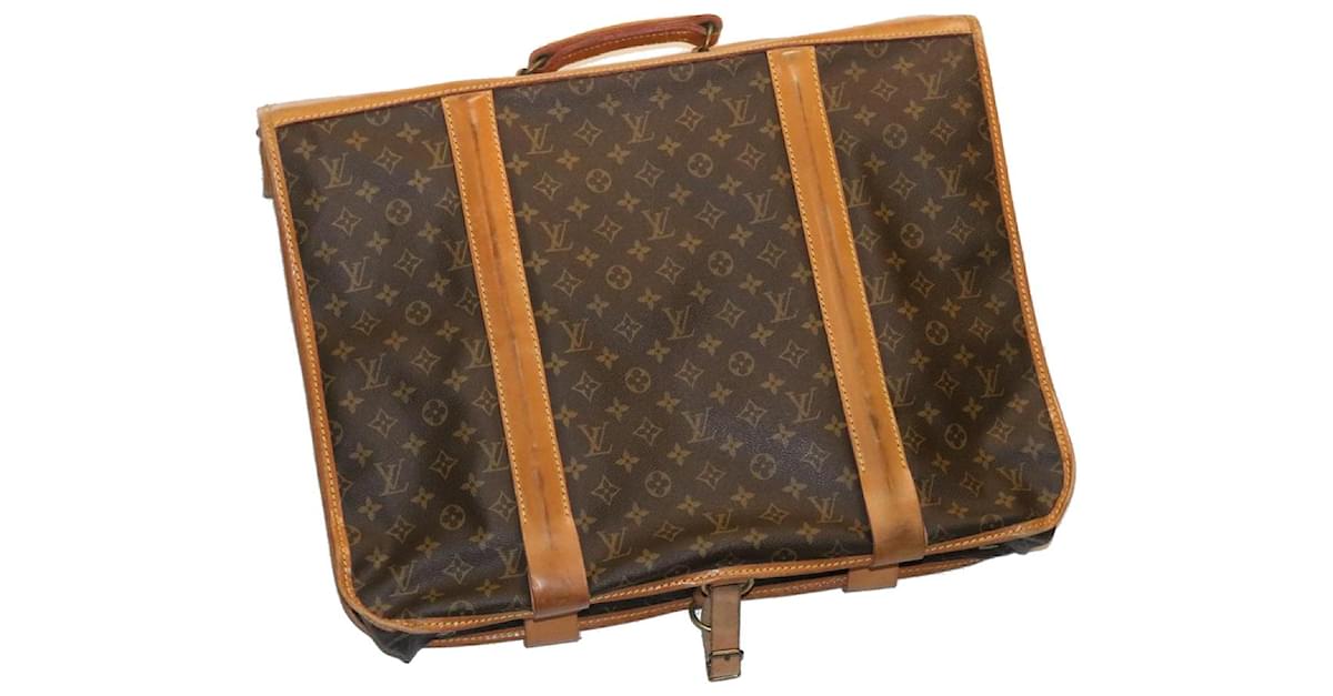 LOUIS VUITTON Monogram Suter Garment Cover M23522 LV Auth bs6569