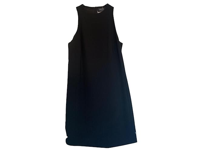 Robe Noire élégante Taille 44 (FR) - Marque K&D - Polyester - Sans Manches - Pour Soirée/cocktail - Neuve Avec étiquettes