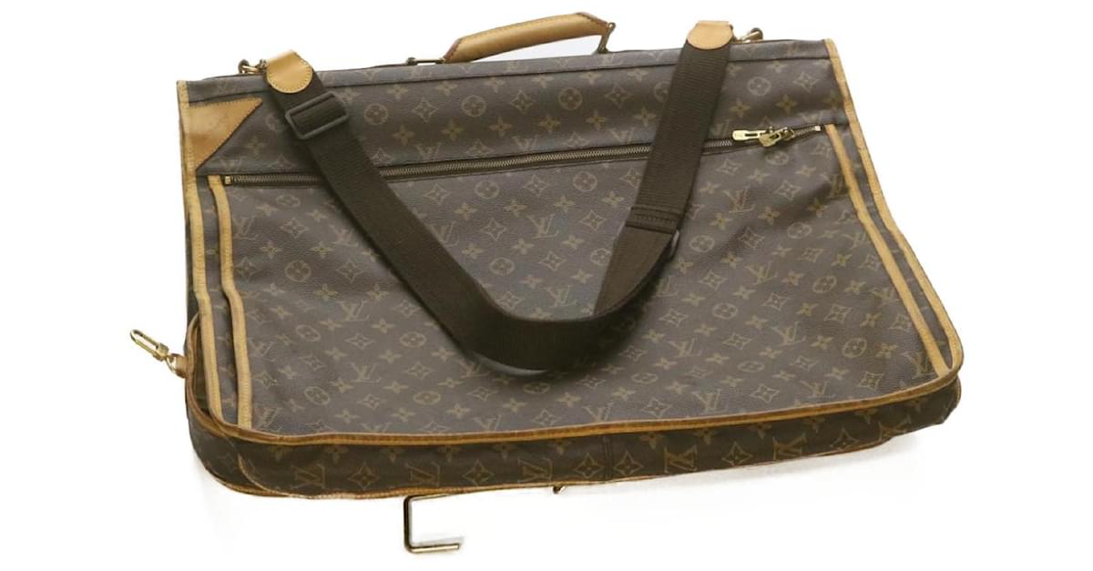 LOUIS VUITTON Monogram Portable cabin suitcase M23420 LV Auth