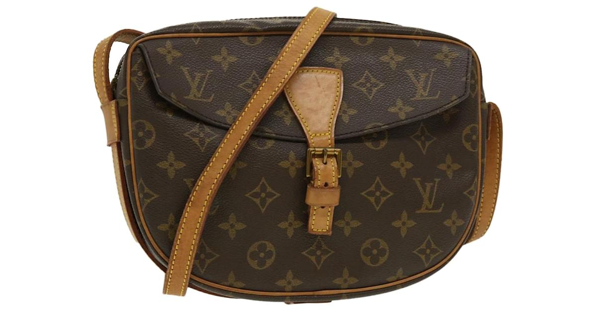 LOUIS VUITTON Monogram Jeune Fille MM Shoulder Bag M51226 LV Auth am25