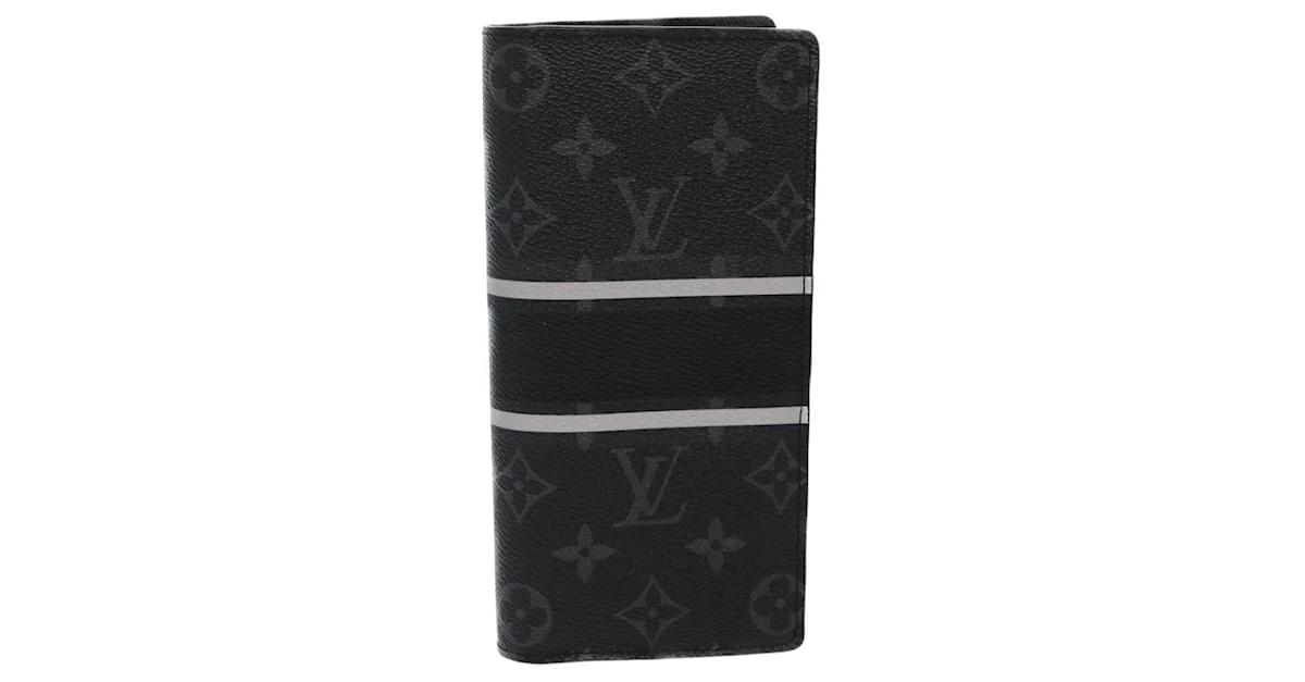 Louis Vuitton M30285 Brazza Wallet , Black, One Size