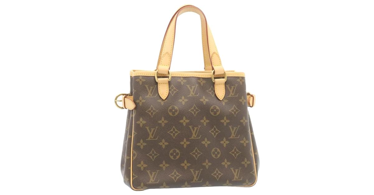 LOUIS VUITTON Monogram Batignolles Hand Bag M51156 LV Auth ro864