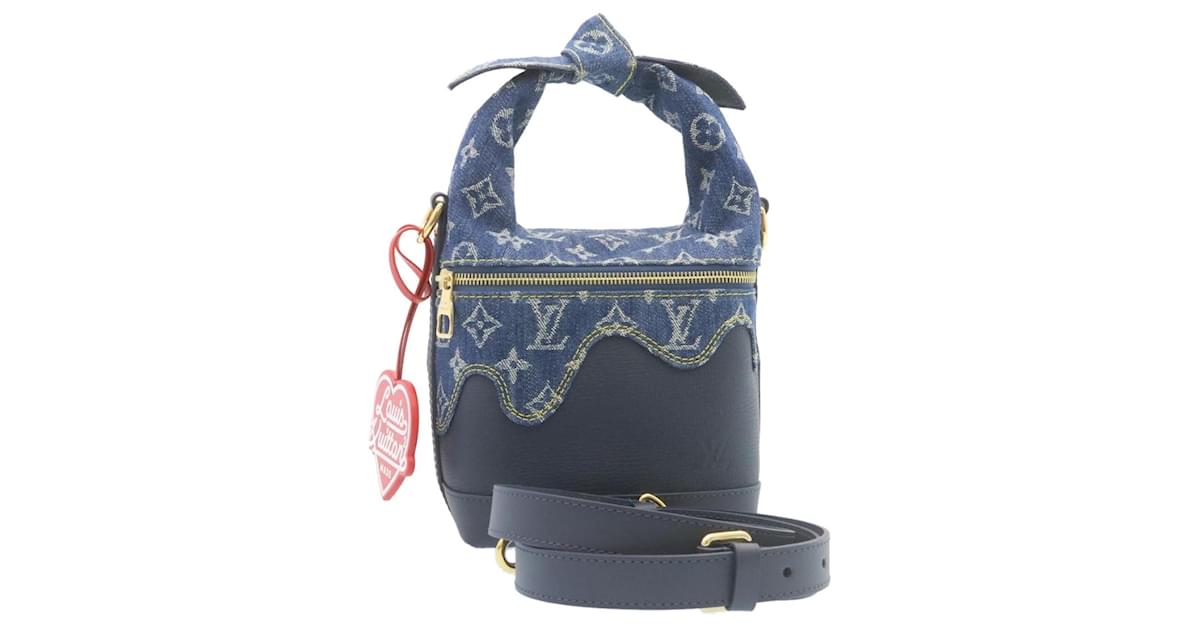 Handbags Louis Vuitton Louis Vuitton LVpainted Can Shoulder Bag Red M81595 LV Auth 31817A