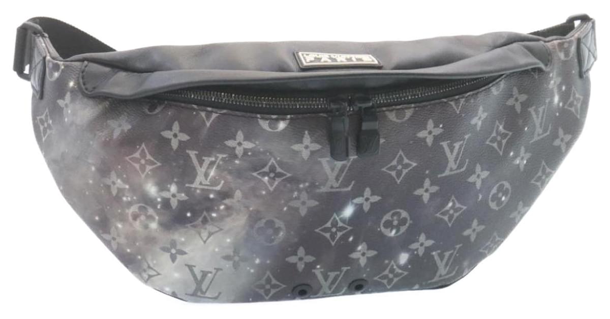 LOUIS VUITTON Monogram Galaxy Bum Bag Shoulder Bag Gray M44444 LV Auth  ak177A