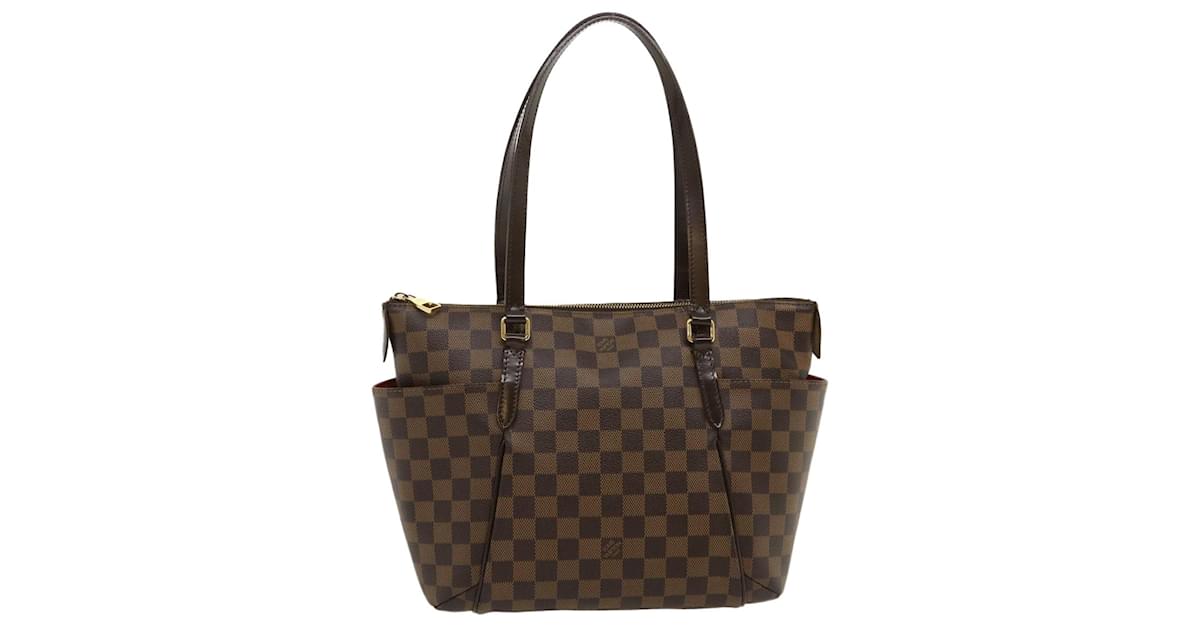 LOUIS VUITTON Damier Ebene Totally PM Tote Bag N41282 LV Auth pt1479a  ref.636758 - Joli Closet