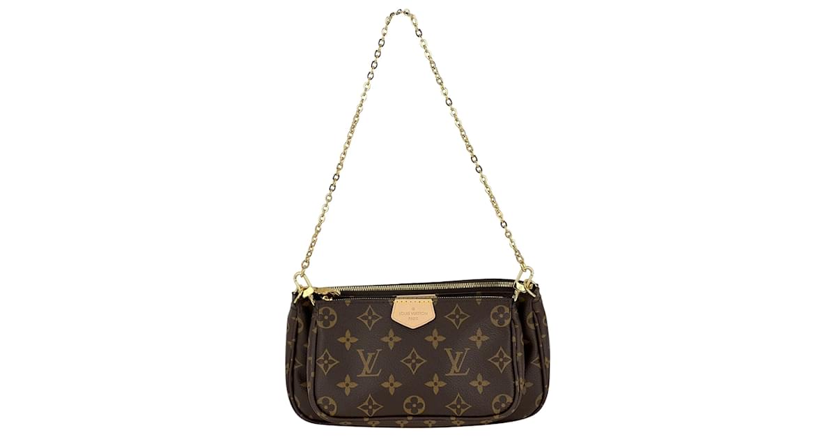 Tracolla per borsa monogramma Louis Vuitton Marrone ref.753451 - Joli Closet