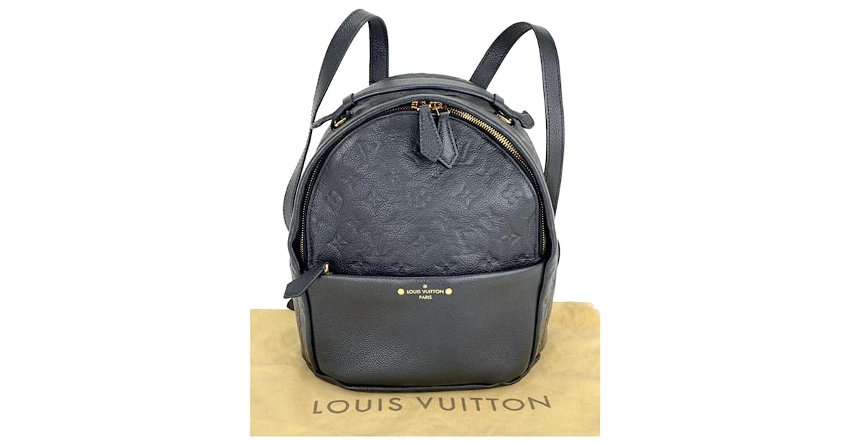 Louis Vuitton Backpack Sorbonne Monogram Empreinte Backpack Travel School  A883