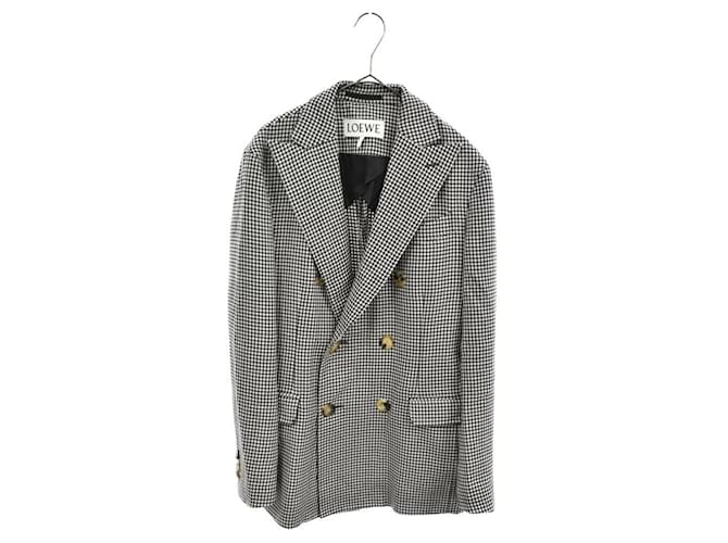 Veste Circle S Dallas Homme – Beige Pied-de-poule – Taille 48 – Doublée Soie – Blazer Western