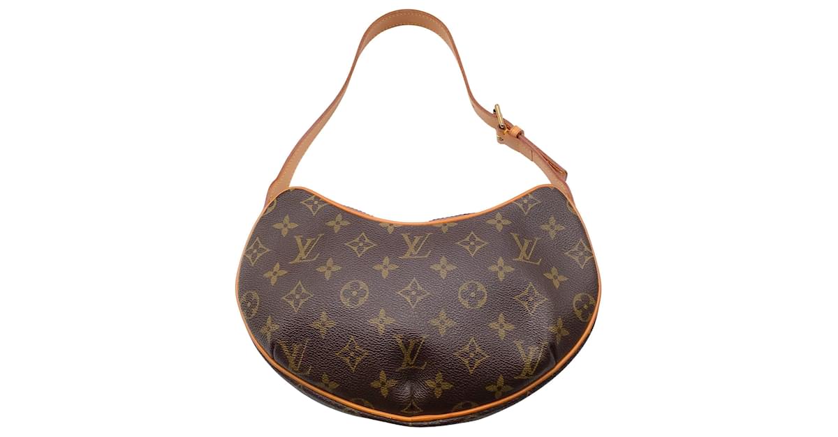 Louis Vuitton Monogram Canvas Croissant PM Baguette Bag