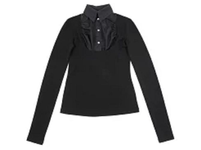 Robe Noire Jean Paul Gaultier - Taille 38 (M) - 55% Soie 45% Coton - Neuve Sans Étiquettes