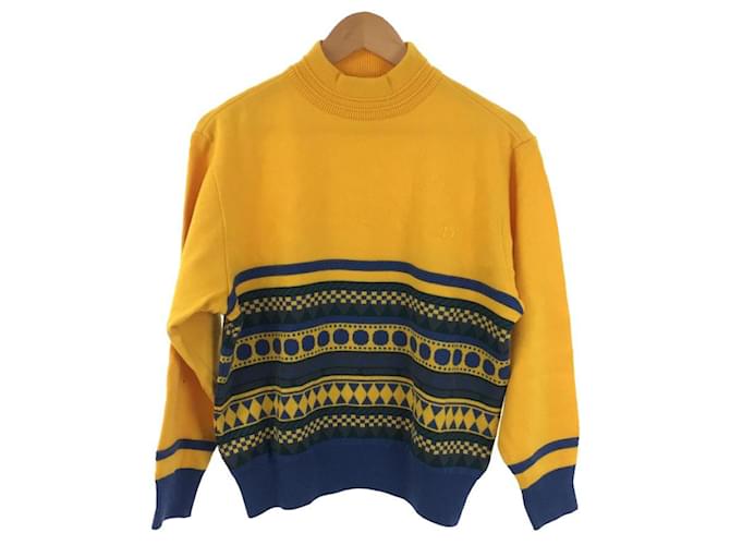 Christian Dior SPORTS スウェット L イエロー Dior Sports Yellow Logo Sweater – Treasures of NYC