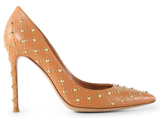 Escarpins Sergio Rossi En Cuir Noir, Pointes Losange, Talon Aiguille 9 Cm – Taille 39