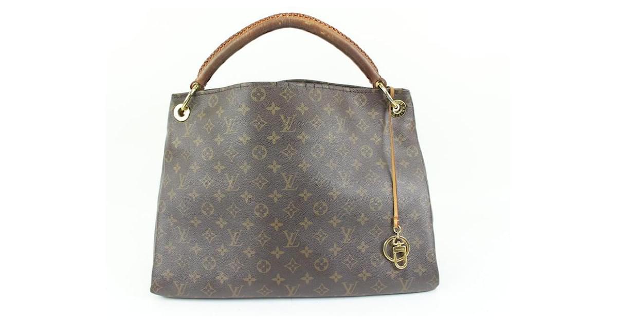 Louis Vuitton Monogram Artsy MM Hobo Bag Braided Handle Leather ref.656518  - Joli Closet