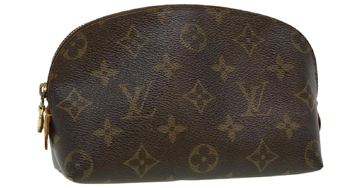 LOUIS VUITTON Epi Dauphine PM Pouch Blue M48445 LV Auth 40379