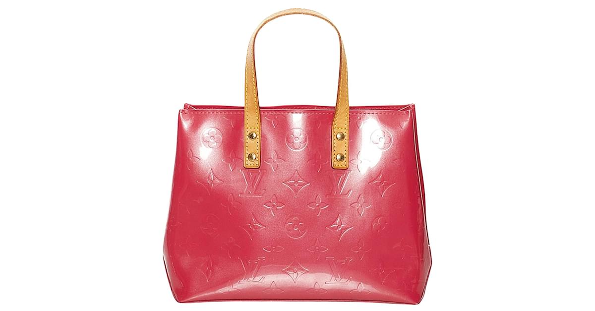 Louis Vuitton Monogram Vernis Reade PM Red Leather Patent leather  ref.615346 - Joli Closet