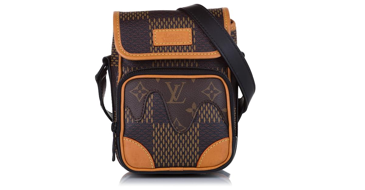 Louis Vuitton Brown LV x Nigo Giant Damier Ebene Monogram Nano