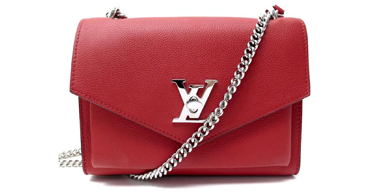 Louis Vuitton Mylockme BB Rubis Chain Bag — BLOGGER ARMOIRE