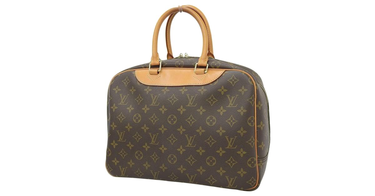 Louis Vuitton Customized Deauville Brown Cloth ref.279199 - Joli