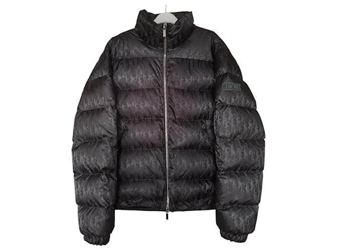 Dior Winterjacke Dior Daunen Jacke Oblique Daunenjacke Schwarze