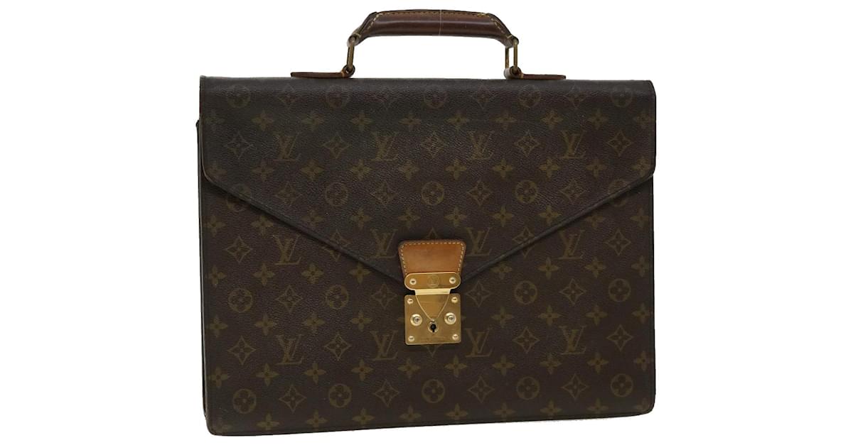Louis Vuitton, Bags, Louis Vuitton Monogram Serviette Conseiller Briefcase  M5333 Sr111 89546